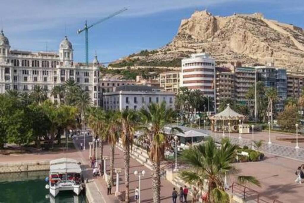 Apartamento Boutique Centrico A 5 Min Playa Alicante Bagian luar foto